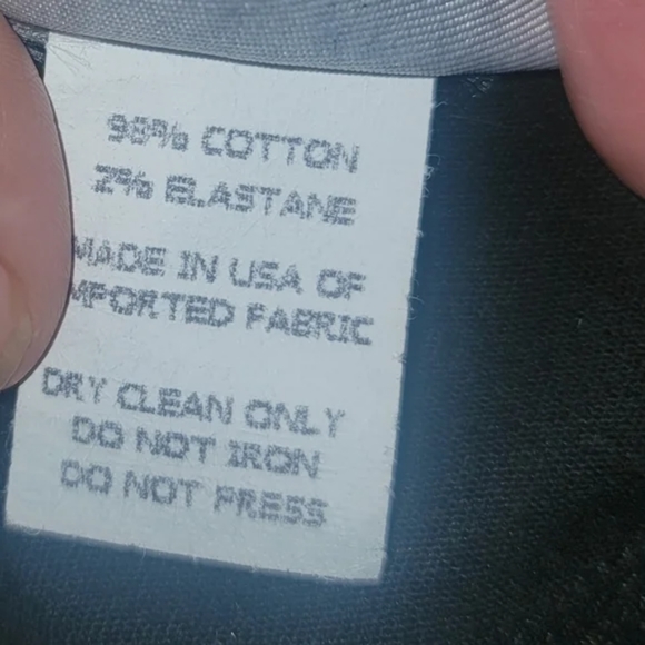 Paige Black Shiny Pandora Coated Peg Skinny Jeans. SIZE 28 - Picture 12 of 12